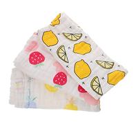 ibasenice 3pièces Serviettes Garçon Fille Fille Coton Bavoirs pour Visage et Bouche Lot de Débarbouillettes Né
