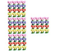 ibasenice 4 Ensembles Figurines De Résine Miniatures De Décoratifs pour Pots De Plantes Et Micro Scenarios Rouge Rose Jaune 16 Pièces * 4