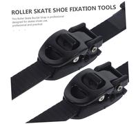 ibasenice 4 Ensembles Roller Skate Buckle Straps Réglables pour Patins à roulettes Accessoires de Remplacement pour Chaussures de Roller Kit de Fixation pour Patinage Adulte