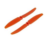 ibasenice 4 Paires Hélices Quadrirotor Plastique Abs Orange Légères Durables Sens Horaire et Anti-Horaire pour Mini