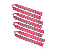 ibasenice 4 Pièces Bandanas Piratés Rayés pour Garçon Fille Accessoires de Costume de Fête Thématique Pirate pour Halloween et Cosplay