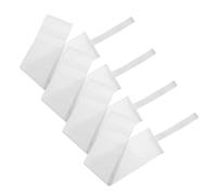 ibasenice 4 Pièces Brassard Capitaine de Football et Basketball Élastique Blanc Brassard Deuil Polyvalent et DIY pour Sports Équipe Bandeau Souple et Confortable pour Joueurs
