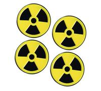 ibasenice 4 pièces Broche Métallique Unique Décoration Originale pour Sacs Sacs à Dos Chapeaux et Vêtements Accessoire de Mode pour Femmes