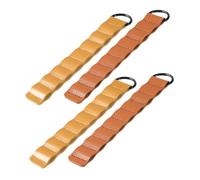 ibasenice 4 Pièces chaîne de Stockage des Ongles au Sol Petit Support de piquets de Tente Organisateur de Stockage de Camping Rangement des piquets de Tente Le Fer