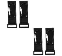 ibasenice 4 Pièces Crochet pour Poussette Clip Poussette avec Sangle Clip Maman avec Sangle Attache pour Poussette Clip Buggy De Poussette Porte-bébé De Bébé Cintre Nylon