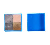 ibasenice 4 Pièces Cubes de Densité Cuivre Fer Aluminium Bois Précis pour Enseignement et Expérimentation Scientifique