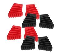 ibasenice 4 Pièces Drum Rack Feet Plastic Drum Leg Protectors With Anti-slip Grip Vibration Dampening Pads For Cymbal Percussion Stand Accessories