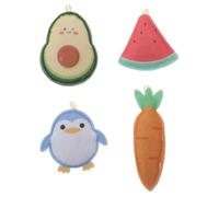 ibasenice 4 Pièces Feutrine pour Chat à L’Herbe à Chat, Attire L’intérêt | Format 9x7x2cm, Plusieurs Styles Adorable, pour Chatons et Adultes, Jeu Intérieur Style Aléatoire