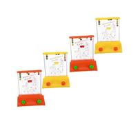 ibasenice 4 pièces Jeu Anneaux à Eau pour Garçon Fille Couleurs Aléatoires Éducatif de Coordination Main-œ et Sécurisé pour Développement des Habiletés Jeu Extérieur Couleur Aléatoire