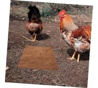 ibasenice 4 Pièces Matelas Fibre de Naturelle pour Poulailler et Terrarium Tapis Humidifiant sans Poussière pour Reptiles Nid de Poule et Lapin Coussin de pour Animaux de Compagnie