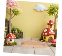 ibasenice 4 Pièces Mini Bibliothèque Décorative pour Mobilier de Maison Miniature Accessoires pour Chambre Garçon Fille et Cuisine