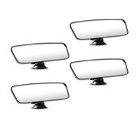 ibasenice 4 Pièces Miroirs Garçon Fille pour Voiture avec Ventouse Miroir Intérieur Réglable à Angle Accessoire Sécurité Garçon Fille pour Surveillance et Garçon Fille