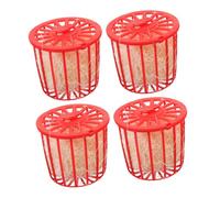 ibasenice 4 Pièces Nichoirs pour Oiseaux avec Panier Corde pour Perruches Respirants et Durables pour Cage Accessoires pour et Protection des Œufs