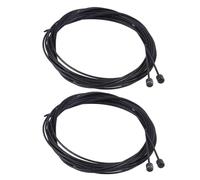 ibasenice 4 Pièces Noyau d'engrenage Parties à vélo Gaine de câble de Frein doublée câble de freinage pour vélo Black