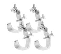 ibasenice 4 pièces Pinces Crochets Lumière Scène Support Truss Robuste pour Projecteurs LED et Lyres Accessoires Éclairage Performances Concerts