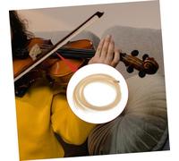 ibasenice 4 pièces Poils Archet Crin de Cheval Naturel pour Violon Alto Violoncelle Lot de Mèches Résistantes pour Pratique Quotidienne et Performances Scéniques