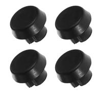 ibasenice 4 Pièces Pool Cue End Stoppers Replacement Plugs Plastic Tail Pads for Billiards Club Parts Enhance Accuracy and Stability in Snooker and Pool Games