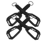 ibasenice 4 Pièces Porte-Bouteille Mousqueton Portable Clip Suspendu Léger et Résistant pour Randonnée Camping Escalade Organisateur Accessoires Multifonctions