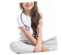 ibasenice 4 Pièces Stéthoscope Garçon Fille DIY pour Jeu de Rôle Infirmier et Expériences Scientifiques