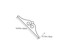 ibasenice 4 Pièces Support de Poteau de Drapeau de Jardin Porte Drapeau Décoratif Aux Intempéries Installation Facile pour Jardin Balcon et Terrasse