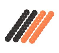 ibasenice 40 Collier Clonage Inserts Mousse Eva pour Culture Hydroponique Et Aéroponique, Kit Germination Légumes Et Plantes, pour Véranda Et Décoration Intérieure