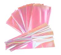 ibasenice 40 feuilles Papier Cellophane Irisé Film Transparent Coloré pour Emballage Cadeau Fleuriste Paniers Bricolage et Décoration