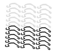 ibasenice 40 pièces Connecteurs de Cage pour Animaux Clips de Fixation pour Cages à Petits Animaux Accessoires de Faciles pour Hamsters et Poules Système de Verrouillage Pratique