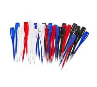 ibasenice 40 Pièces Crayons pour Notation Outils de Score Noir Blanc Rouge et Bleu Parfaits pour Compétitions et Entraînements