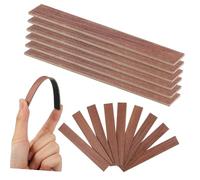 ibasenice 40 Pièces Mini Dollhouse Flooring Peel and Stick Self-Adhesive Wood Grain Tiles Miniature Floorboards for Doll Furniture Decor