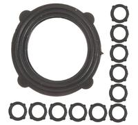 ibasenice 40 Pièces Rondelles Caoutchouc Universelles pour Tuyaux de Jardin Lot de Joint Torique Étanche pour Robinet et Accessoires de Tuyauterie Installation Facile et Résistantes à