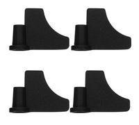 ibasenice 4pcs Pale de Pétrissage en Acier Inoxydable pour Machine Surface Antiadhésive et Installation Facile, Accessoires de Remplacement pour Pétrir Réutilisable