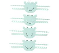 ibasenice 4pièces Amortisseur De Porte Silencieux Pour Protection Anti-claque Couvre-doigt Et Bouclier De Sécurité Pour Compatible Avec Toutes Les Poignées De Porte Crabe