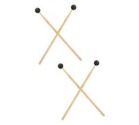 ibasenice 4pièces Baguettes De Percussion Pour Tambour Éthéré Accessoires Pratiques Pour Instruments à Percussion Tête Durable