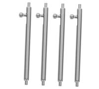ibasenice 4pièces Goupilles De Bracelet De Montre à Dégagement Rapide Lot de Tubes De Remplacement pour Réparation De Montres