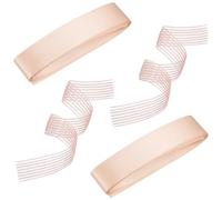 ibasenice 4pièces Kit de Rubans Élastiques Invisibles pour Chaussures de Ballet Larges Bandes Croisées Satin et Élastique Remplacement Discret pour Danseurs Débutants