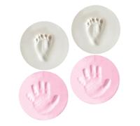 ibasenice 4pièces Kit De Souvenirs Mains Moulage Pour Impressions Nés Mémorable Pour Parents Et -parents