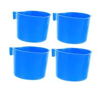 ibasenice 4pièces pour Chien Et Écureuil Gamelles Amovibles Et Pliables pour Cages Gobelet pour Nourriture Et Eau pour Animaux De Compagnie pour Perroquet