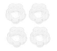 ibasenice 4pièces Protège-boutons de Four Sécurité Garçon Fille pour Cuisinière à Gaz et Boutons de Micro-ondes Protection Anti-accident