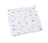 ibasenice 4pièces Serviettes Allaitement Coton Pur à Six Couches Lingettes Multifonctions Pour Serviettes Colorées Idéales Pour Nettoyage Et Alimentation