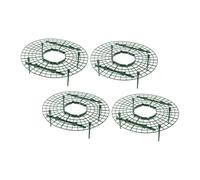 ibasenice 4pièces Support Plante Grimpante pour Fraises Plastique Vert Lot de Supports pour Balcon Et Jardinière Extérieure Tuteur pour Potager Et Culture Pot