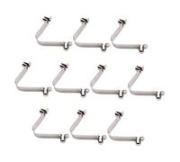 ibasenice 5 Ensembles Pinces Ressort Acier Inoxydable pour Filet De Piscine Clips Doubles Broches Et Résistants pour Accessoires De Nettoyage Piscine 10 Pièces * 5