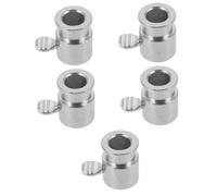 ibasenice 5 pièces Accessoire Rotisserie Grill Chromé Bouchon de Fixation Réutilisable pour Broche à Rôtir de Remplacement Durable pour Barbecue Extérieur