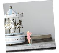 ibasenice 5 Pièces Ballet Doll Accessories for Music Box Dancing Figurine Decoration Plastic Ballet Dancer Toys