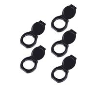 ibasenice 5 Pièces Cache Webcam pour Téléphone Protection pour Webcam Noir Protection Vie Privée N'affecte Pas L'utilisation Normale pour Mobile et Ordinateur Portable
