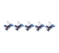 ibasenice 5 Pièces Effaroucheur Oiseaux Réaliste Réfléchissant Ruban Suspendu Durable Pet pour Jardin Verger et Balcon Outil Éloignant Pigeons et Nuisibles Décoration Extérieure Lumineuse