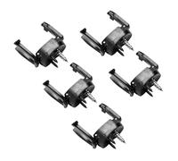 ibasenice 5 Pièces Golf Ball Retriever Portable Set Lightweight Plastic Picker Upper for Putter and Swing Handle Efficient Telescopic Grabber Tool for Golf Practice