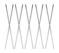 ibasenice 50 Goupilles de Blocage en Acier Inoxydable pour Crochet, 50 Pièces Solide et Polyvalentes, Outils pour Créations Artistiques et Travaux de Tricot