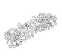 ibasenice 50 Kits D'Accessoires Pour La Construction De Accessoires Fixations Boulons Et Écrous En Polycarbonate Assortiment De Fixations Pour La Structure Kit De Montage