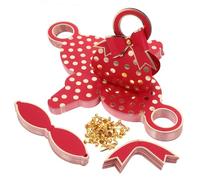 ibasenice 50 pièces Boîtes à Bonbons Rouge Créatives avec Grand Nœud Coffret Multifonction pour Mariage Anniversaire et Fêtes Boîtes pour Petites Entreprises et Cadeaux Invités