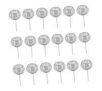 ibasenice 50 pièces Coffret de Acier Inoxydable pour Fertilisation des Plantes Panier de Nutriments pour Bonsaïs Conteneur de Jardin et Distributeur Engrais pour Orchidées et à